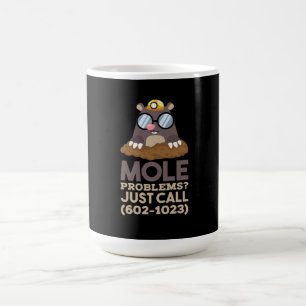 Chemie - Mole problemen Koffiemok