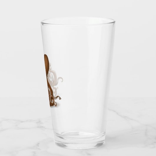 Chemie Octopus Holding Flask Steampunk Wetenschap Glas (Links)