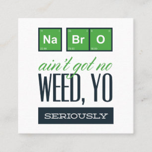 Chemie onkruid yo serieus vierkante visitekaartje