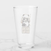 Chemie panda ontdekte schattig glas (Achterkant)
