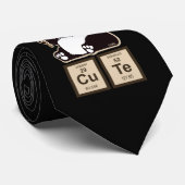 Chemie panda ontdekte schattig stropdas (Opgerold)