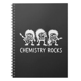 Chemie Rocks Science Rockband Notitieboek