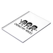 Chemie Rocks Science Rockband Notitieboek (Linkerzijde)