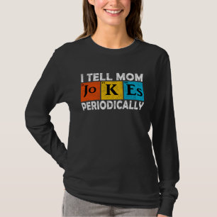Chemie Scheikundige Vintage Ik Vertel Moeder Grapp T-shirt
