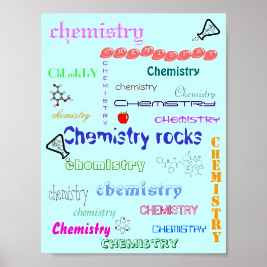 chemie-stenen! poster (Voorkant)