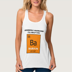 Chemie Tutor Barium Pun Tanktop