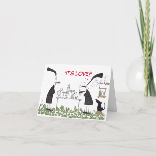 Chemie Valentijnse Kaart (Voorkant)