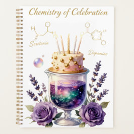 Chemie Verjaardagsfeest Fles en Bloemstuk Ca Planner