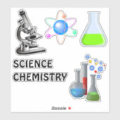 Chemie Vinyl Stickers (Vel)