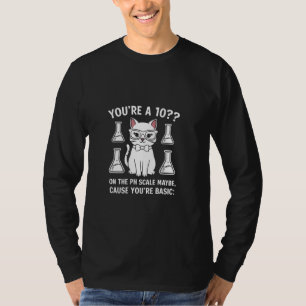 Chemie - Wetenschap Leraar Student Cat Chemist T- T-shirt