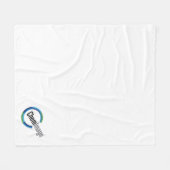ChemImage Blanket Fleece Deken (Voorkant (Horizontaal))