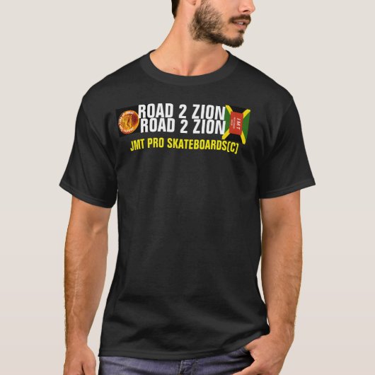 CHEMIN 2 ZION JMT Basic T-Shirt Foncé (Devant)