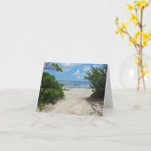 Chemin à la carte de note Pacifique (Fleur jaune)