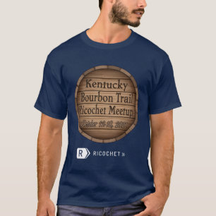 Chemin Bourbon du Kentucky T-shirt Ricochet Meetup
