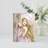 Chemin dans le noir -Dark Fairies série Carte post (Debout devant)