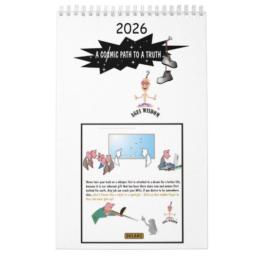 Chemin de bande dessinée vers un calendrier de vér (Protection)