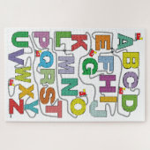 Chemin de fer Alphabet Maze Puzzles (Horizontal)