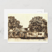 Chemin de fer de Ridgely Maryland - Carte postale (Devant / Derrière)