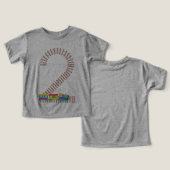 Chemin de fer du 2e anniversaire Thème 2 année Gar (Design Recto & Verso)