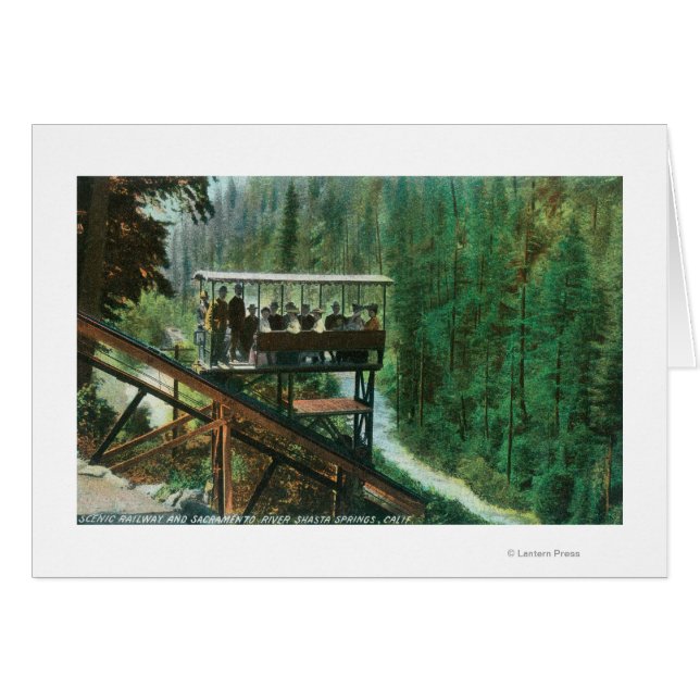 Chemin de fer Pittoresque le long de la rivière Sa (Devant horizontal)