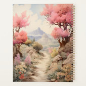 Chemin de Fleur vue montagne rose (Dos)