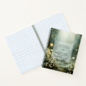 Chemin De Forêt Enchantée De Fleurs Carnet Mariage (Intérieur)