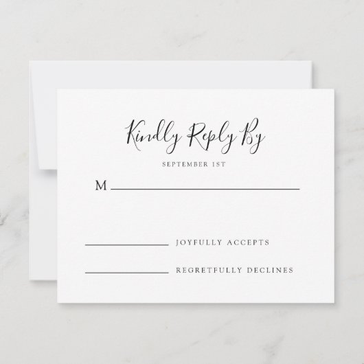 Chemin De Forêt Enchantée De Fleurs RSVP (Dos)