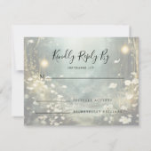 Chemin De Forêt Enchantée De Fleurs RSVP (Dos)