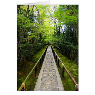 Chemin de jardin de zen