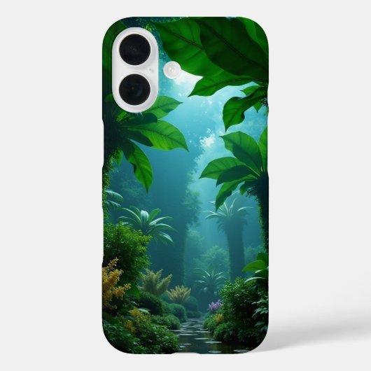 Chemin de la jungle mystique iPhone / coque ipad (Verso)