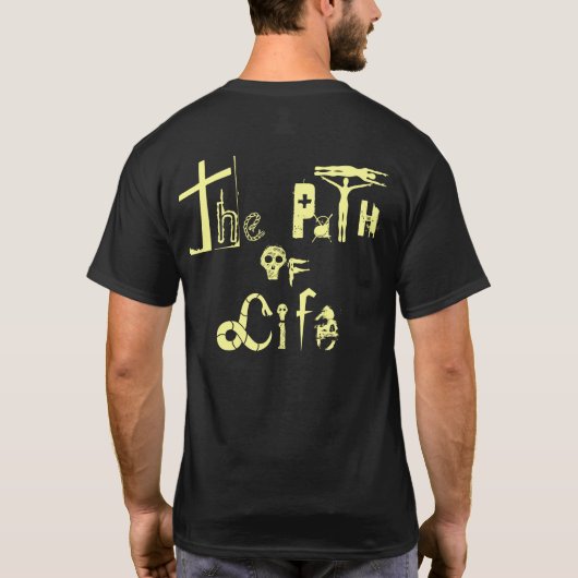 Chemin de la vie T-shirt (Dos)