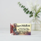 Chemin de promenade Sunrise carte de visite Côté W (Debout devant)