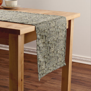 Chemin De Table Court 1876 Vintage William Morris Anemone
