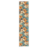 Chemin De Table Court #24 Modèle floral (Devant)