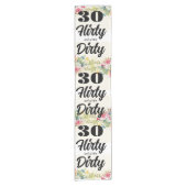 Chemin De Table Court 30 Flirty Table Runner (Devant)