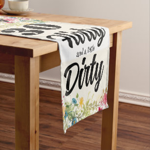 Chemin De Table Court 30 Flirty Table Runner