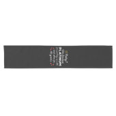 Chemin De Table Court 40ème anniversaire du Mariage I - Ruby Funny Coupl (Horizontal)