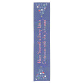 Chemin De Table Court A Berry Little Christmas Personalize 14 x 72 (Devant)