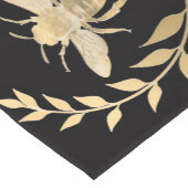 Chemin De Table Court Abeille dorée (Coin)