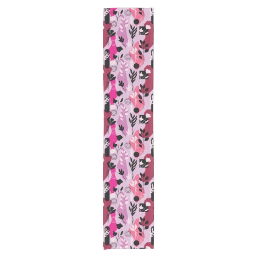 Chemin De Table Court Abstract Botanics (Devant)