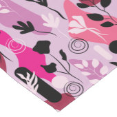 Chemin De Table Court Abstract Botanics (Coin)