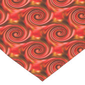 Chemin De Table Court Abstrait Red Black Yellow Fils (Coin)