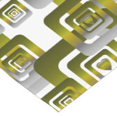 Chemin De Table Court Activate My Heart Pattern Silver (Coin)