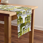 Chemin De Table Court Activate My Heart Pattern Silver (In Situ)