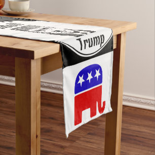 Chemin De Table Court Adolf Trump Table Runner