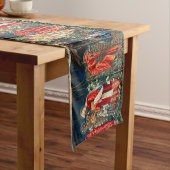 Chemin De Table Court ADORATION DE MAGI Morris, Noël de Burne-Jones  (In Situ)