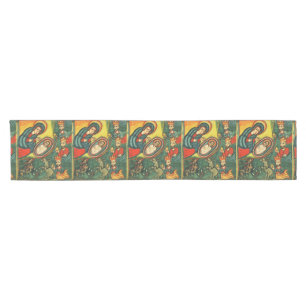 Chemin De Table Court ADORATION DE MAGI, NATIVITÉ PRIMITIVE Noël