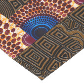 Chemin De Table Court Afro Bohemian (Coin)