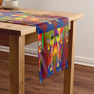 Chemin De Table Court Afrocentric femme créole haïtienne