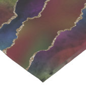 Chemin De Table Court Agate foncé intense | Moody Rainbow Jewel Tone (Coin)